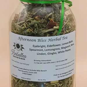 Afternoon Bliss - glass Jar