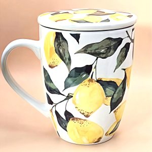 Botanical Tea Infuser Mug