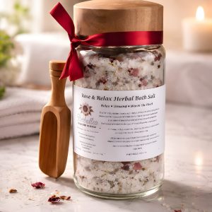Rose & Relax Botanical Bath Salt Ritual